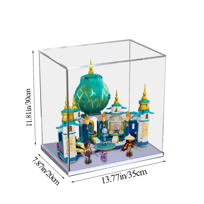 Display Case - Raya and The Heart Palace Lego