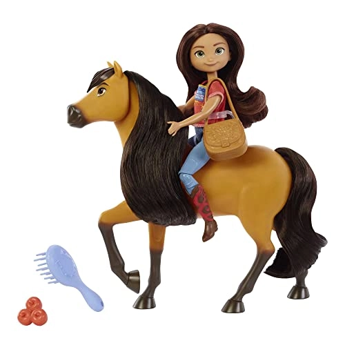 Lucky Doll - 7" 7 movable joints + Horse - 8" soft mane & tail Ages 3+