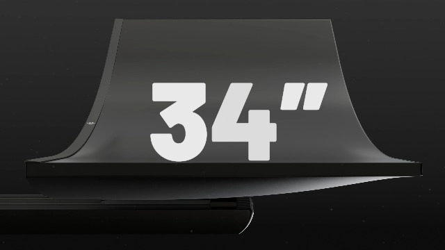 Curved Gaming Monitor - 3440 x 1440 Pixels 34 Inches