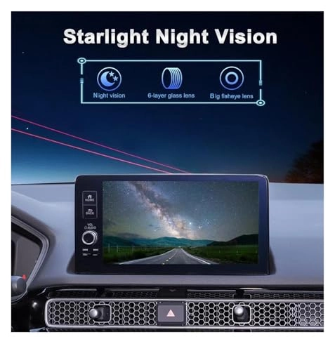 Rear View Parking Camera - Night Vision Wire
