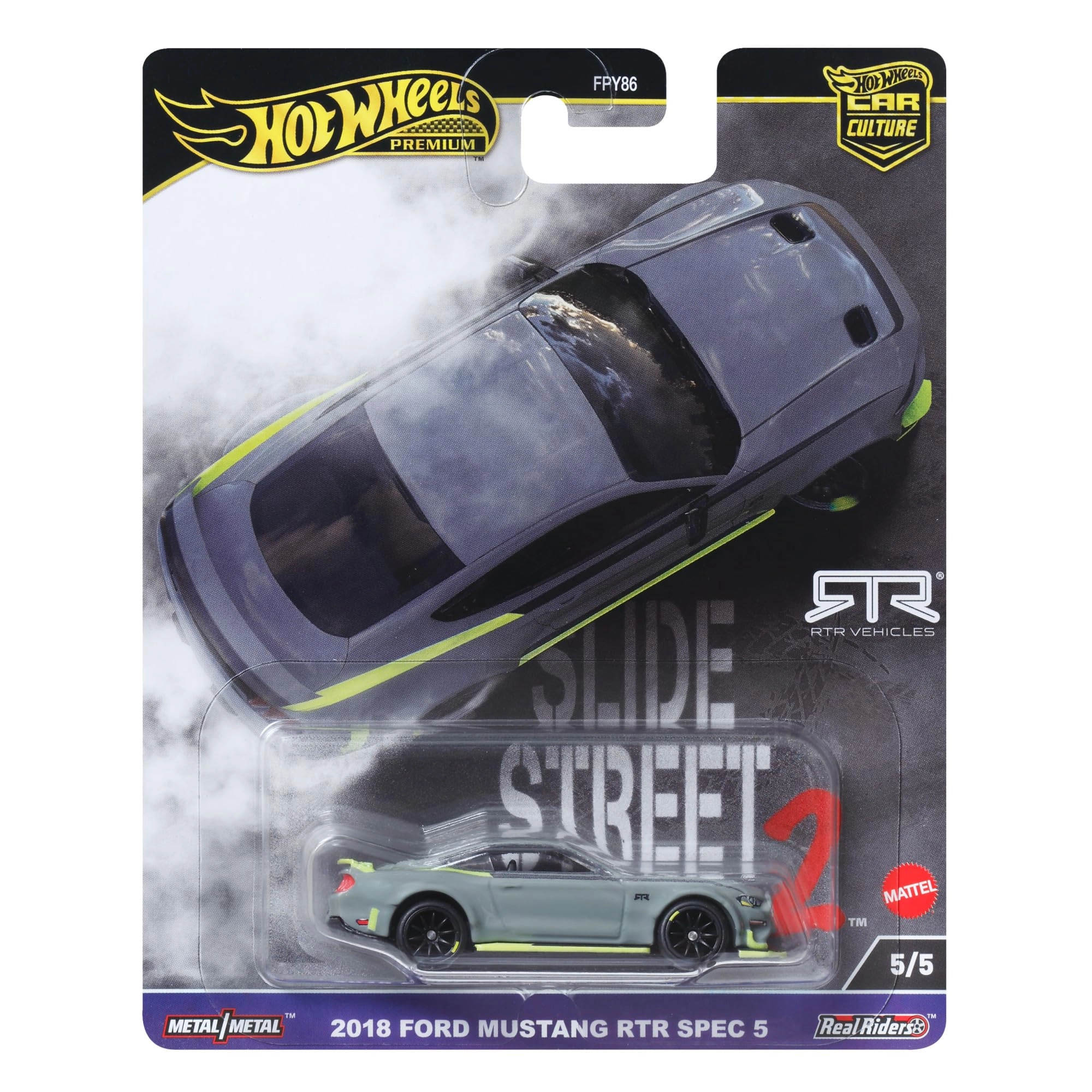 Mattel Inc. Ford Mustang RTR - 1:64 1pcs