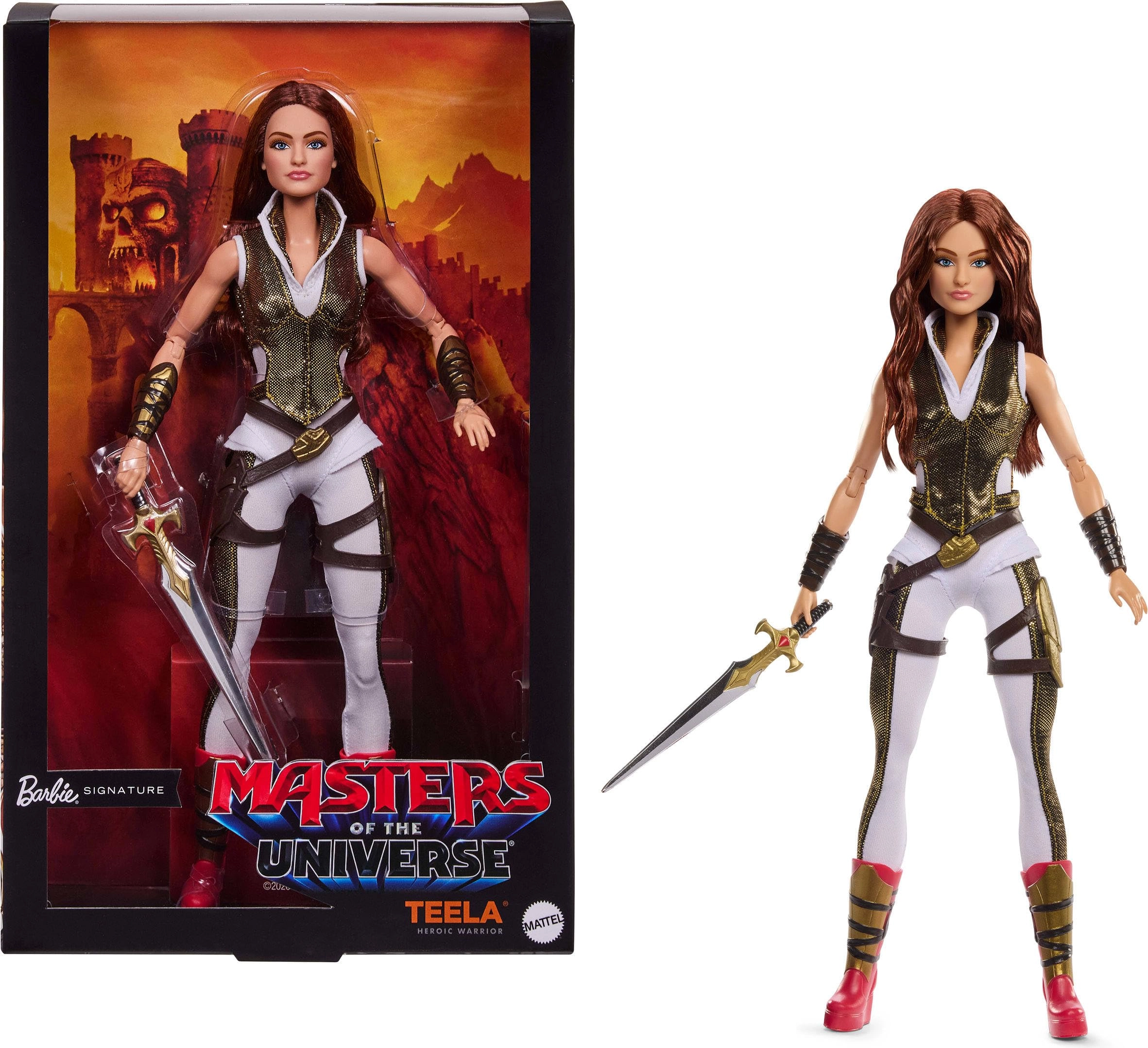 Mattel Teela Doll - Plastic Masters of the Universe