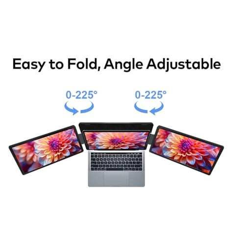 Portable Triple Screen Monitor - QHD 2560x1600 16 Inch