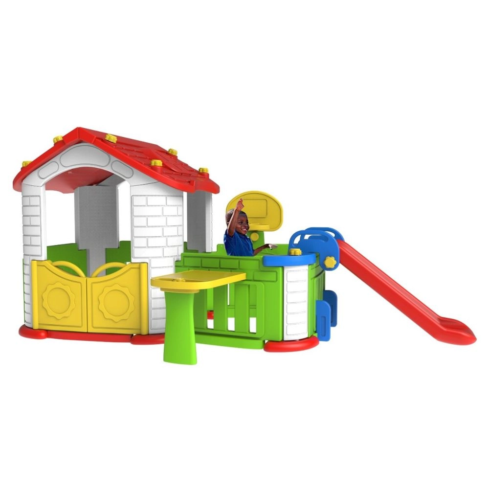 Playhouse + Slide + Table & Chair