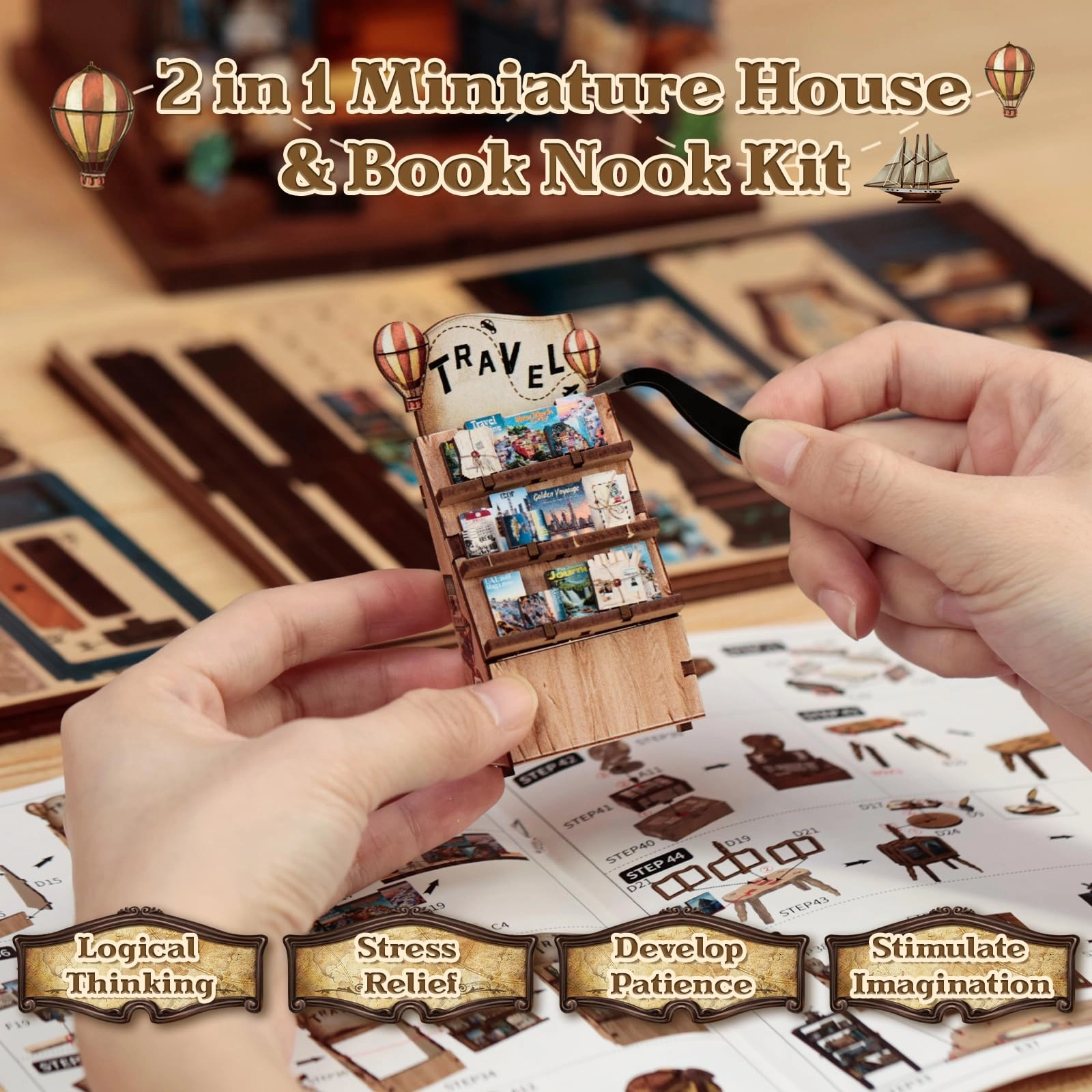 Book Nook Kit - Movie 1:24
