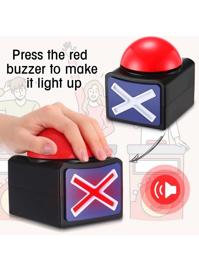 Answer Game Buzzer - 6 Pieces