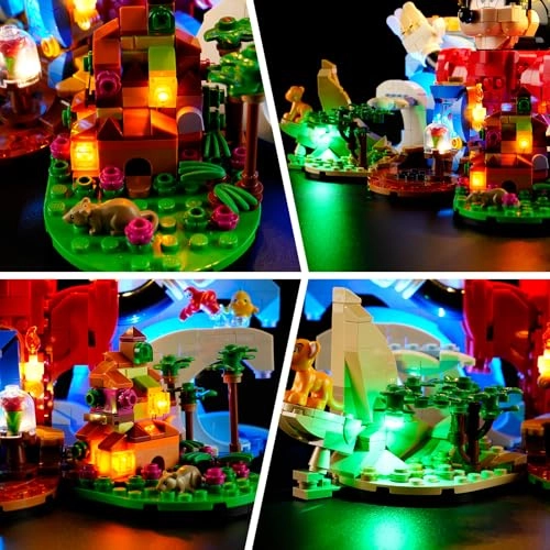 LED Light Kit for LEGO Magic of Disney 21352