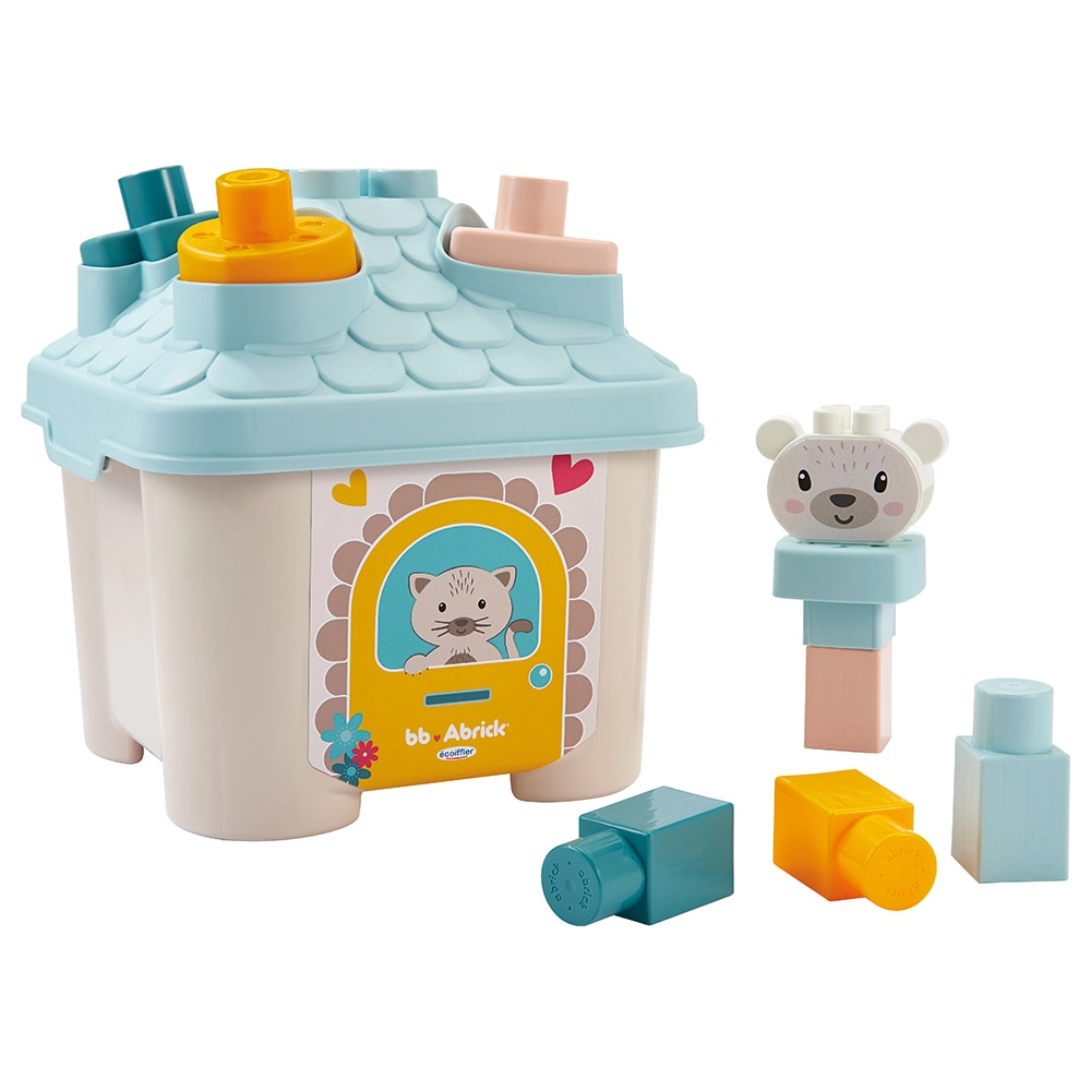 Abrick House Shape Sorter - 3+ 11 pieces