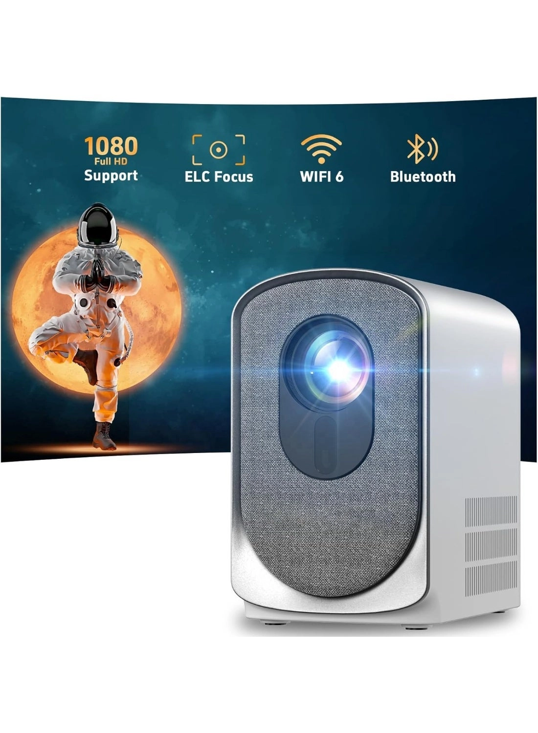 Smart HD 1080P Projector