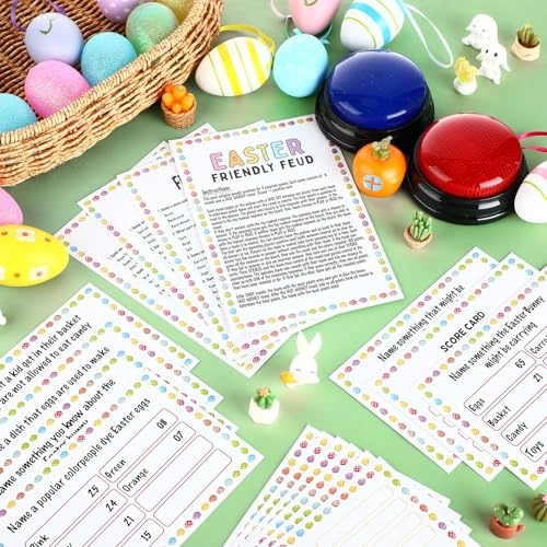Easter Friendly Feud Quiz Games - English 18 years and up