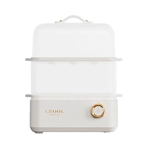 Electric Food Steamer - Multifunctional 2 Layers 200W