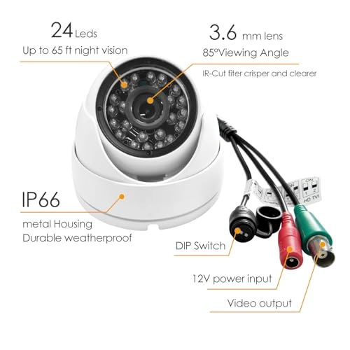 Security Dome Camera 1080P