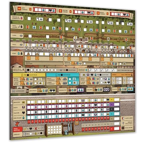 Hadrian's Wall & The Anarchy: Dry Erase Boards - 4 Double-Sided