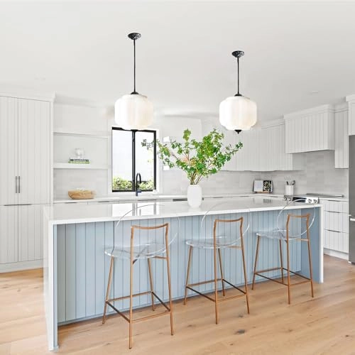 Antique Black Milk Glass Ceiling Light Fixture - 9.8 Inch Green