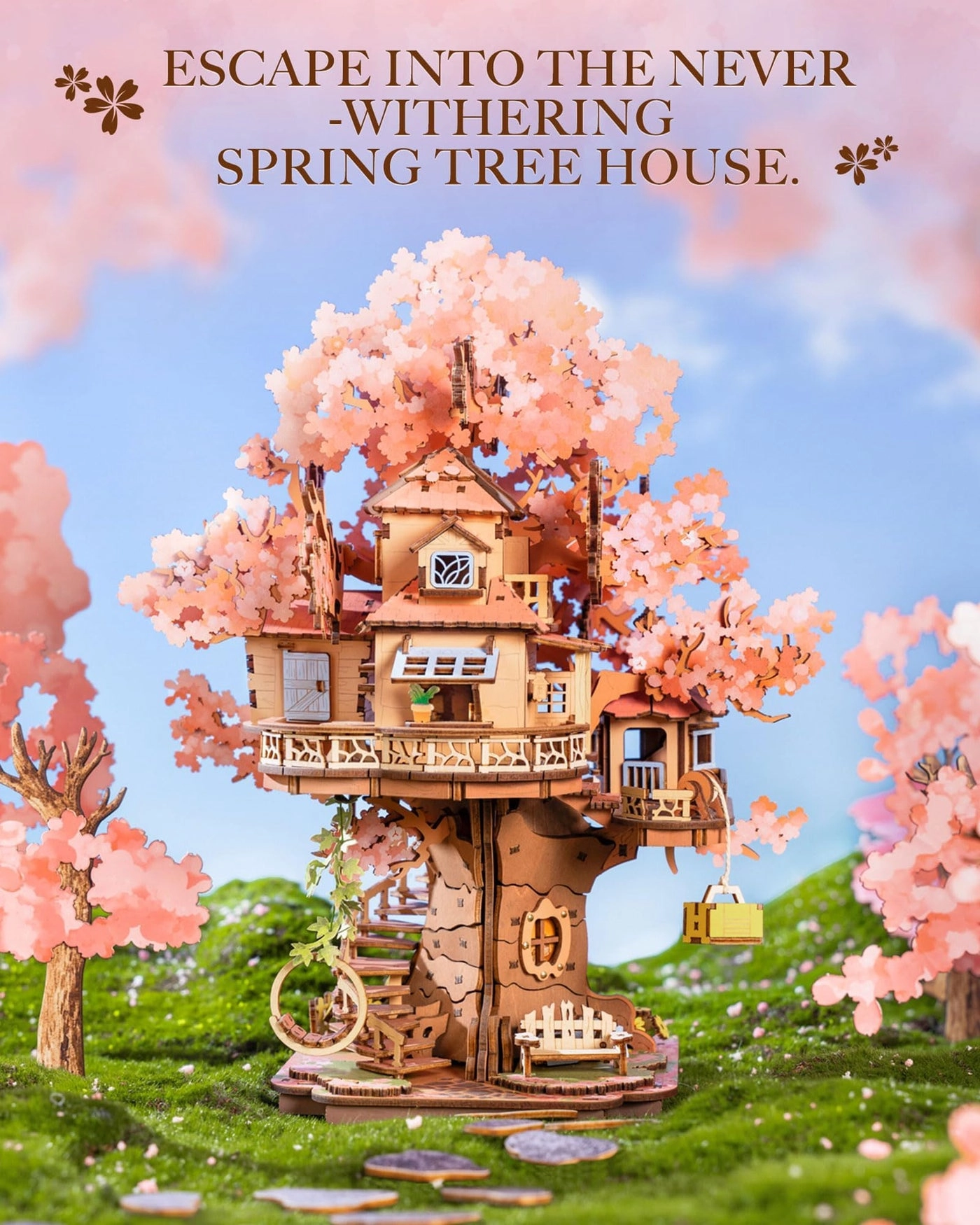 Sakura Tree House - Japanese Cherry Blossom