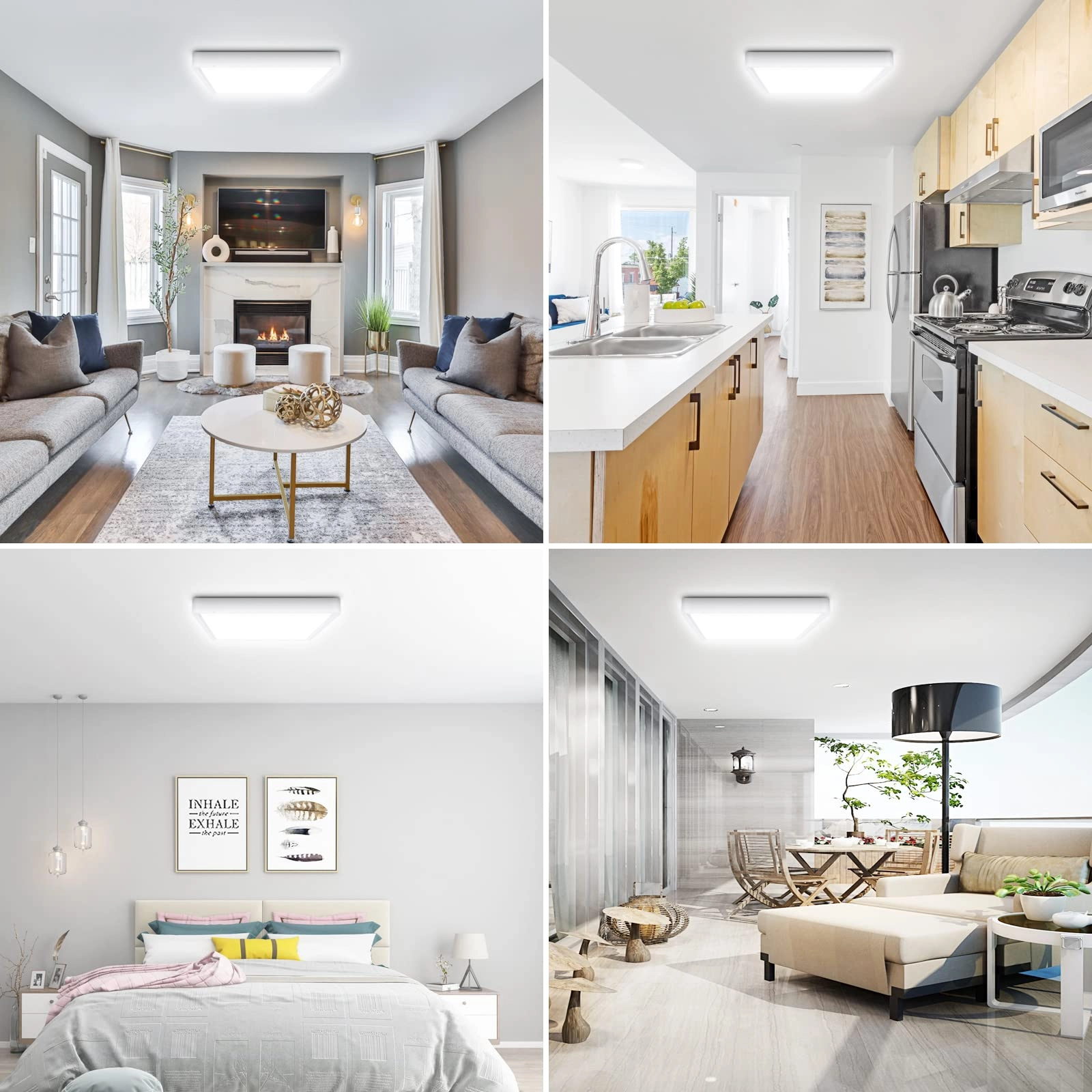 LED Ceiling Light - 5000K Daylight White