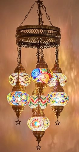 Mosaic Chandelier - 95cm