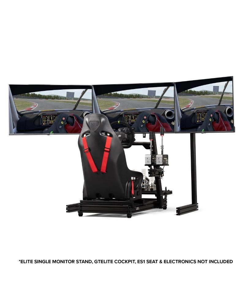 Elite Freestanding Monitor Stand Quad Add-On - Four Monitors