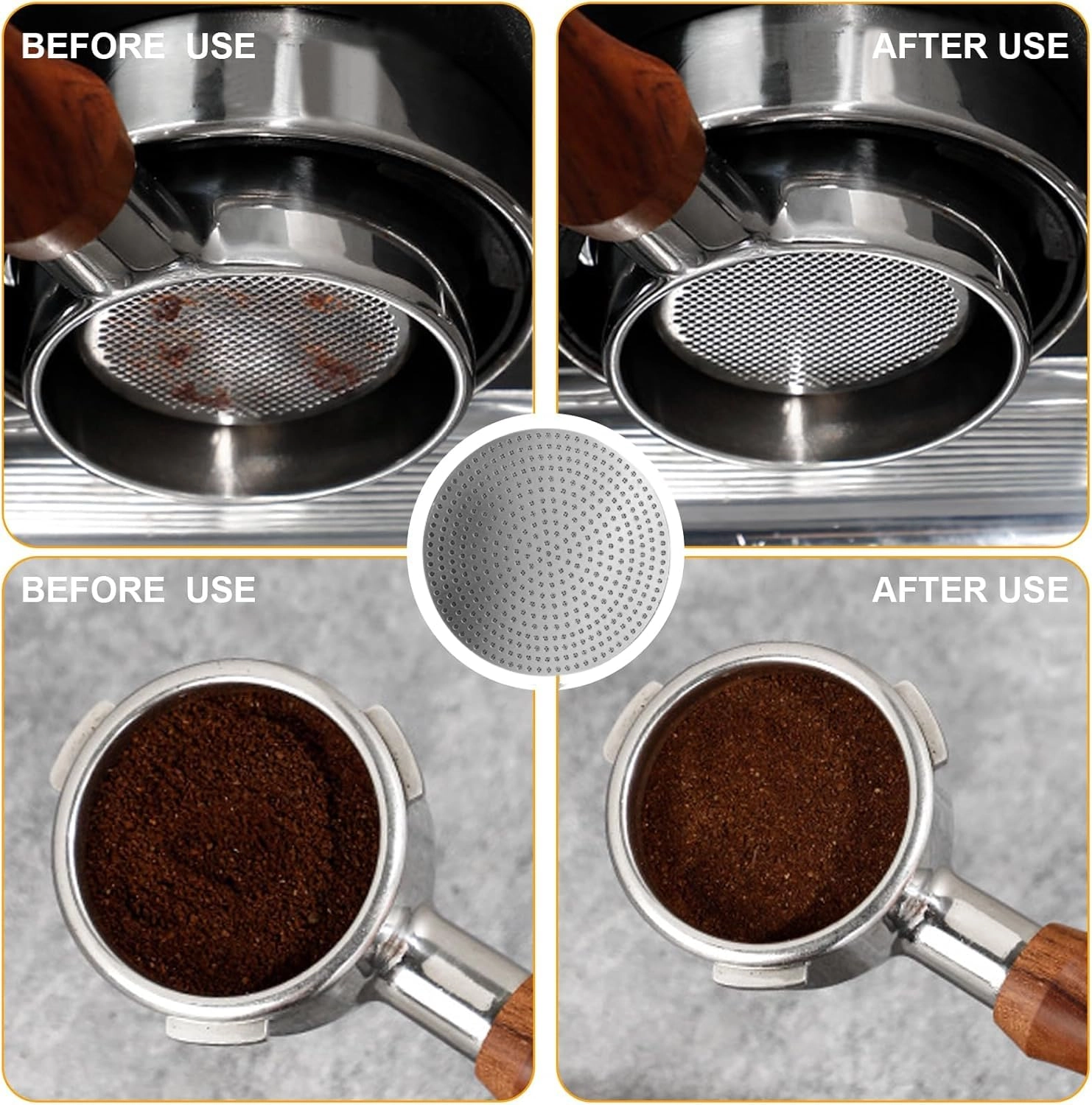 51mm Coffee Tamper - 24PCS 316stainlesss Kit