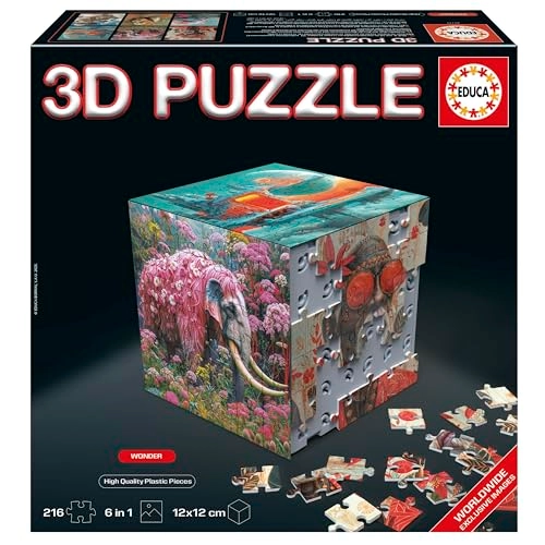 Play and Dream Wonder The Cube Challenge 3D Puzzle (20334) - 216 pcs