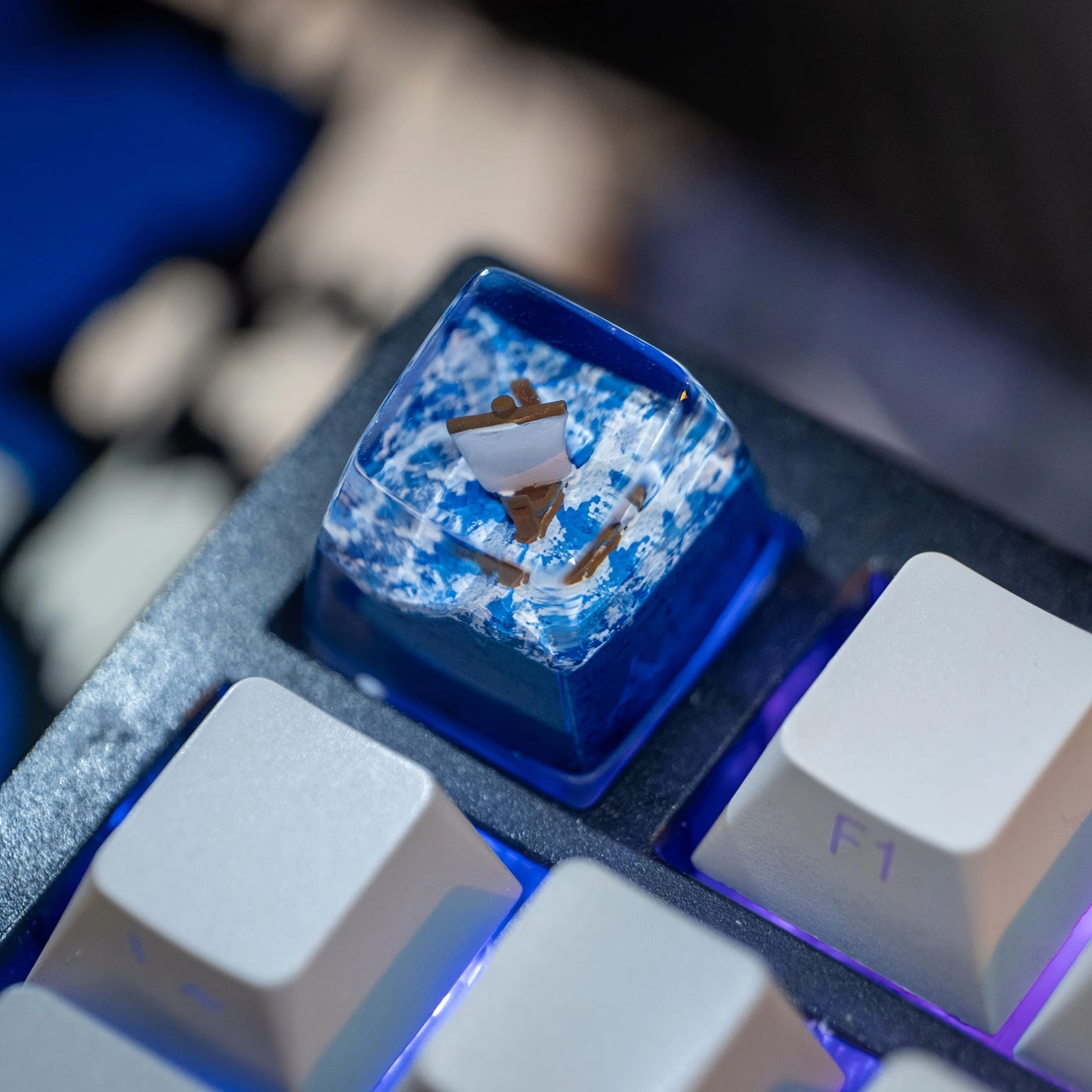 Generic ocean sailing keycaps