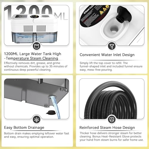 Steam Cleaner - 1200 Milliliters