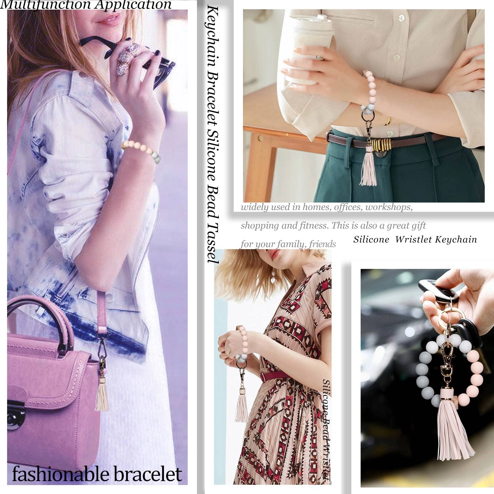 Key Ring Bracelet - Car