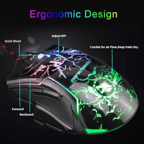 M728 Gaming Mouse - Wired