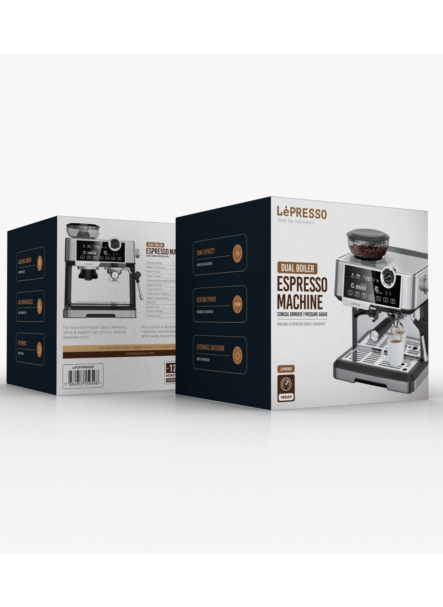 Dual Boiler Espresso Machine LPCFFM0030