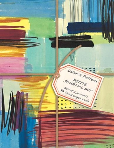 Galison Colour And Pattern Journal - 3 Lined Set