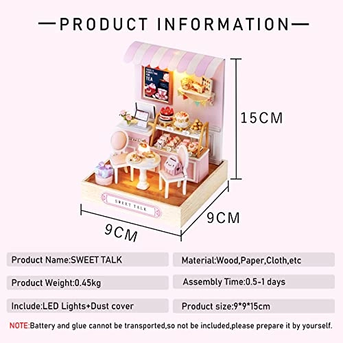 Wooden Dollhouse Kit - Sweet Talk