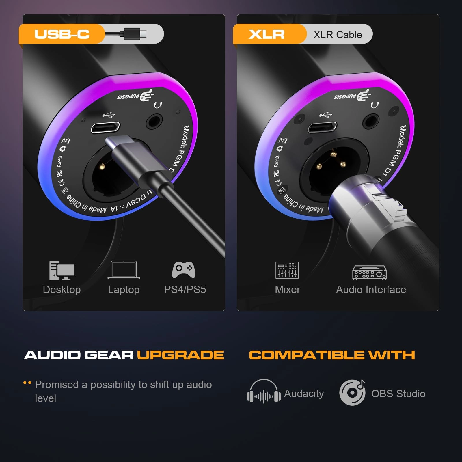 PGM D1 USB+XLR Microphone