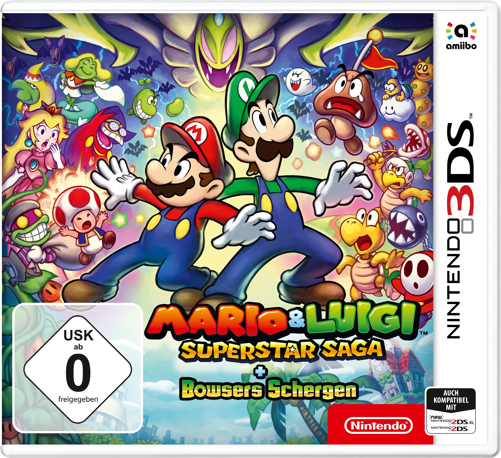 Mario and Luigi Superstar Saga + Bowser's Minions - Nintendo 3DS