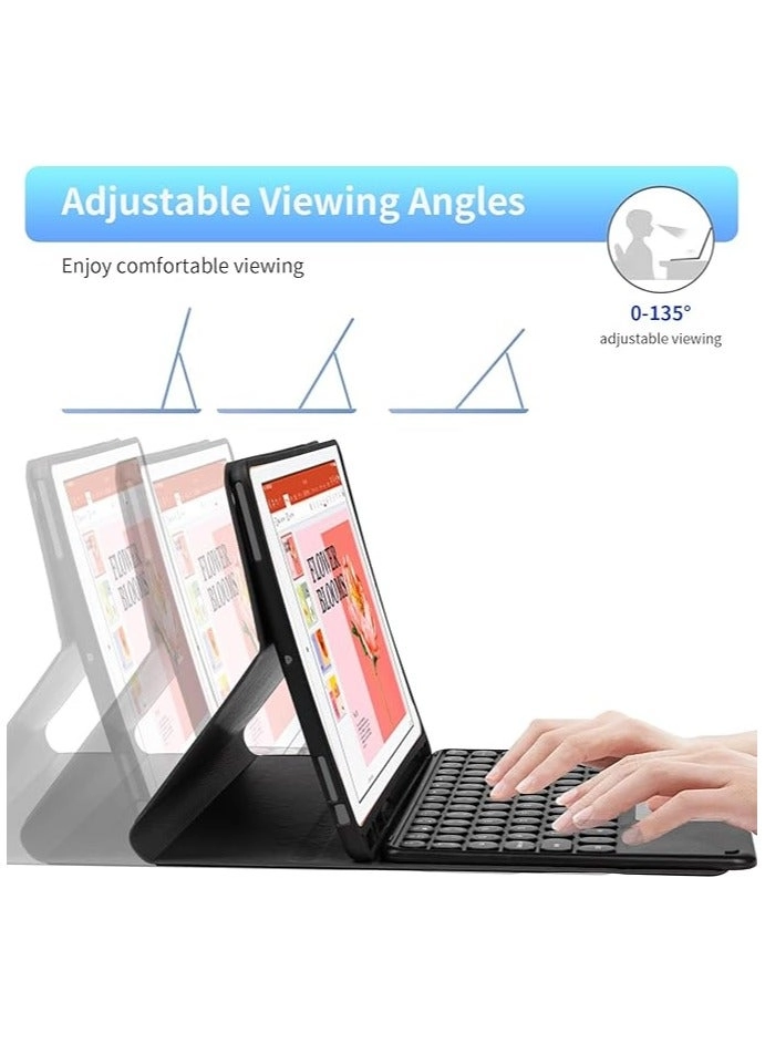 erorex Keyboard Case with Touch Trackpad and Pencil Holder for iPad 10.2-inch (7th/8th/9th generation), iPad Air 3, iPad Pro 10.5-inch (2017)