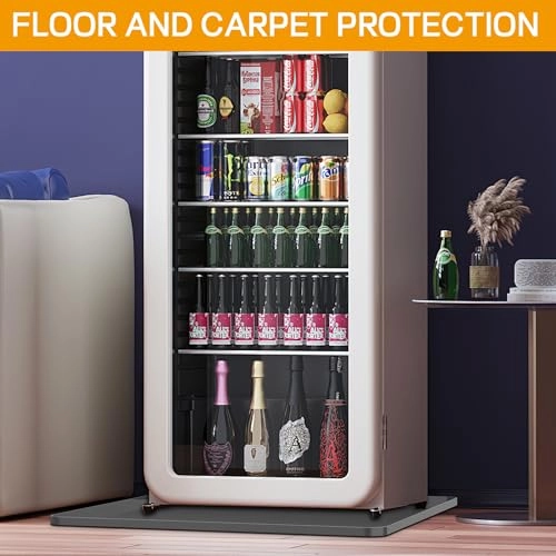 Mini Fridge Silicone Mat with Convex Edge - mini refrigerators washing machines dryers wine coolers