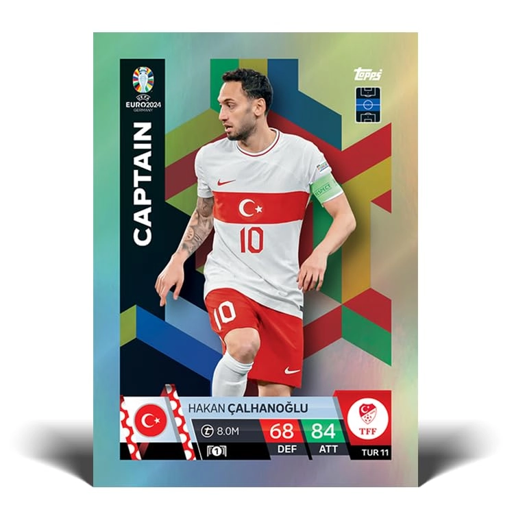 Euro 2024 Match Attax - 32pcs + 2pcs Limited Edition