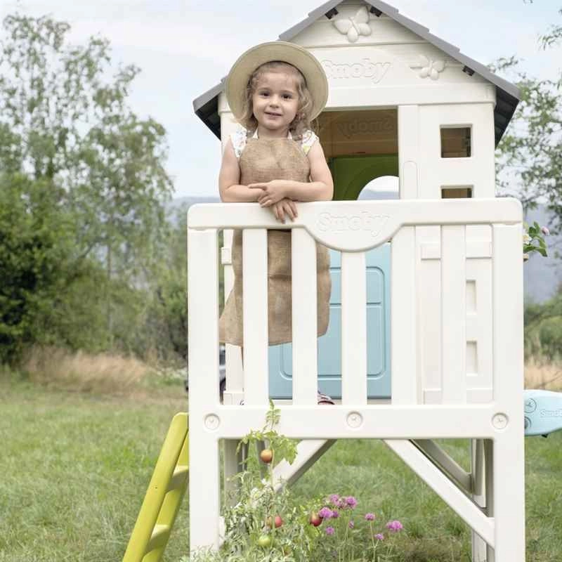 Square Playhouse on Stilts - 1.50 m