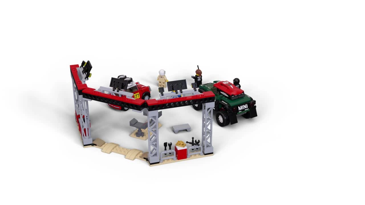 Speed Champions Mini Cooper S Rally + MINI John Cooper Works Buggy