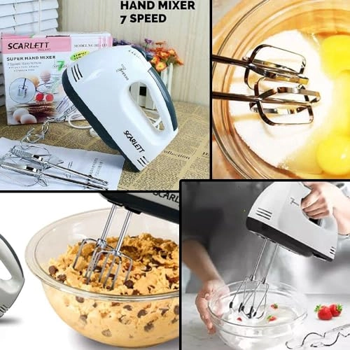 High-Power Hand Mixer - 200W