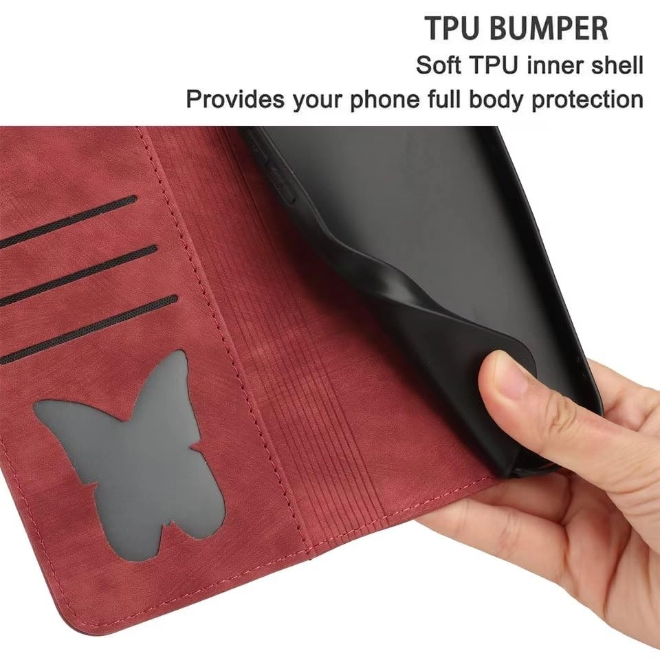 Flip Phone Cover Wallet Protective Case for iPhone 14