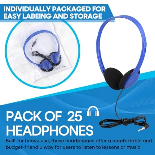 HY857 - Wired Headphone Pack