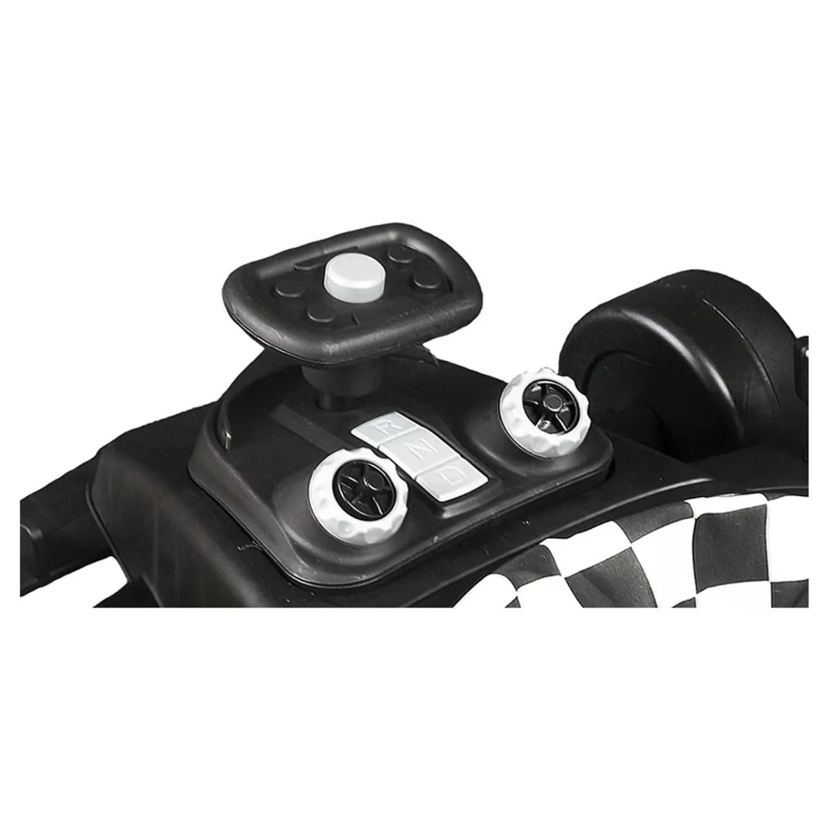 Ryan 4 In 1 Safety Baby Car Walker - Black Music and Lights