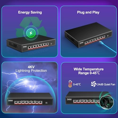 8 Port 10G Switch 8-Ports