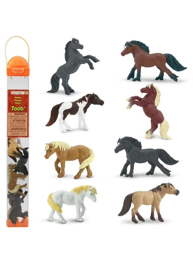 Safari Ltd Ponies TOOB 8 pcs