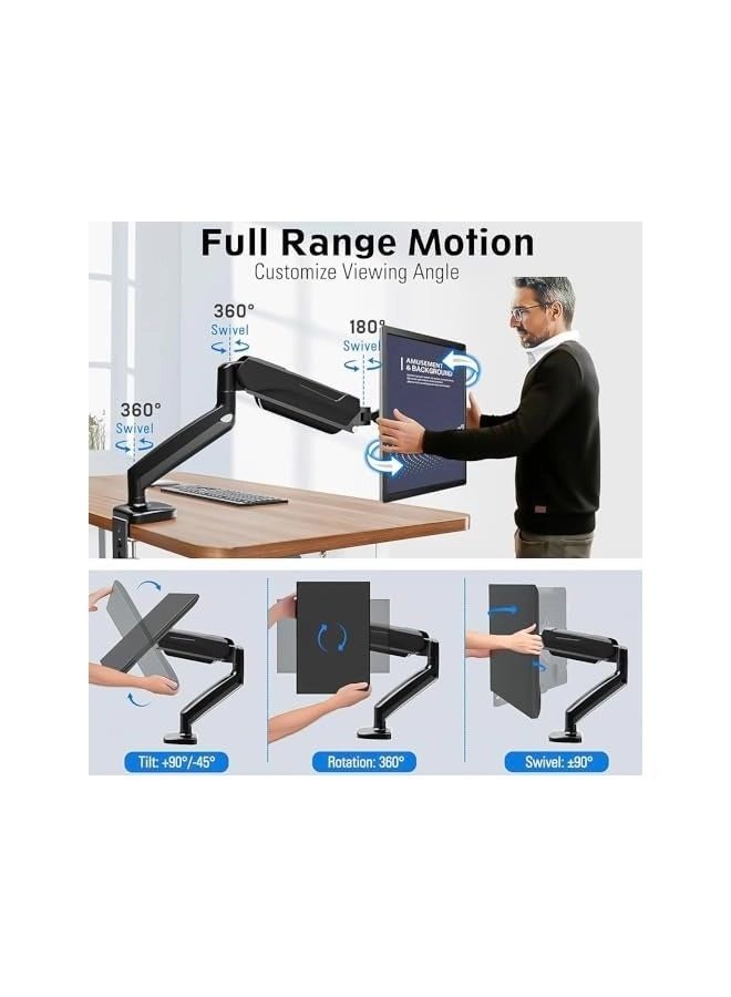 Monitor Mount Arm - Single 20 to 32 inches 75x75mm and 100x100mm