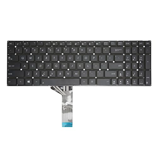 Laptop Replacement Keyboard - 102 Keys Aluminum Alloy