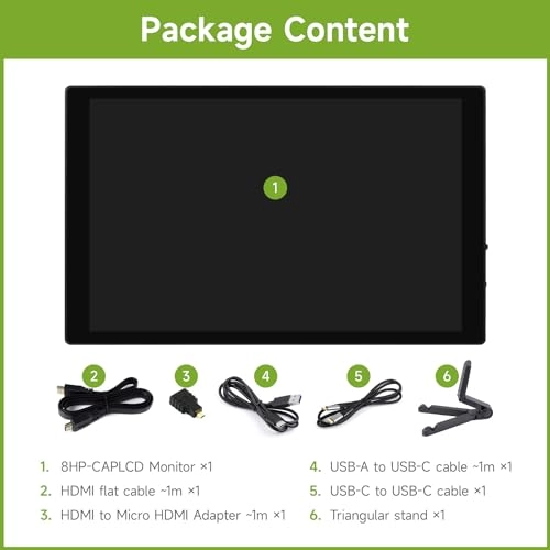Capacitive Touch Display - 1280x800 8 Inches