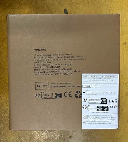 Bamboo Chandelier with Fish Basket