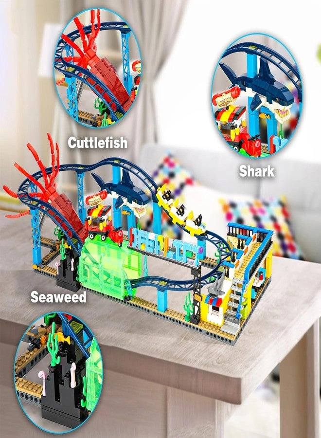 Roller Coaster - Friends Aquarium Theme Sharks & Cuttlefish 1308 pcs