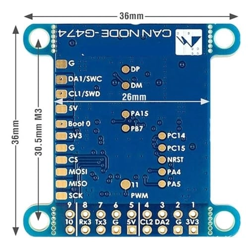 CAN NODE - G474 5Mbit/s